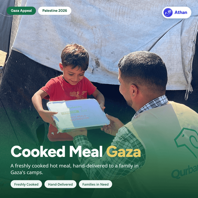 Cooked Meals for Gaza - Qohyrah