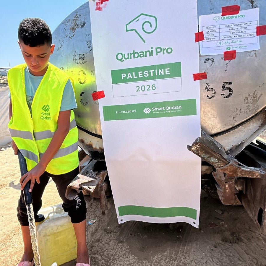 Send Water to Gaza | Watertruck - Qohyrah