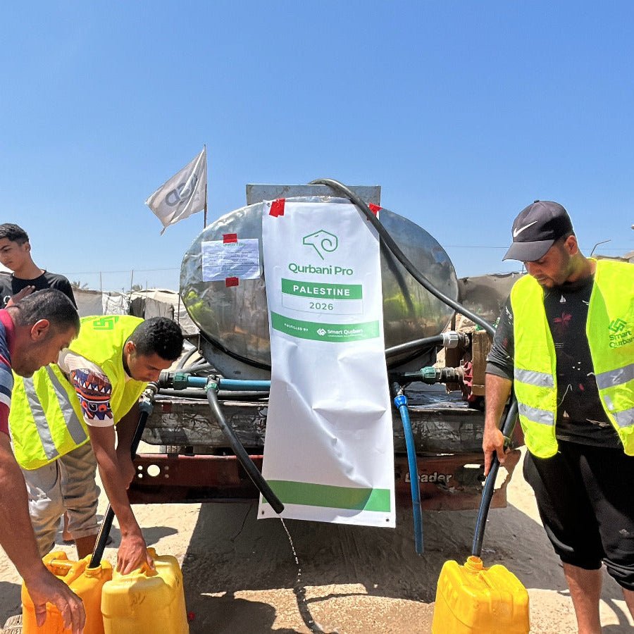 Send Water to Gaza | Watertruck - Qohyrah