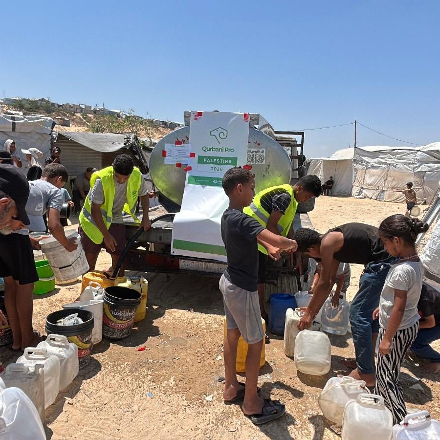 Send Water to Gaza | Watertruck - Qohyrah