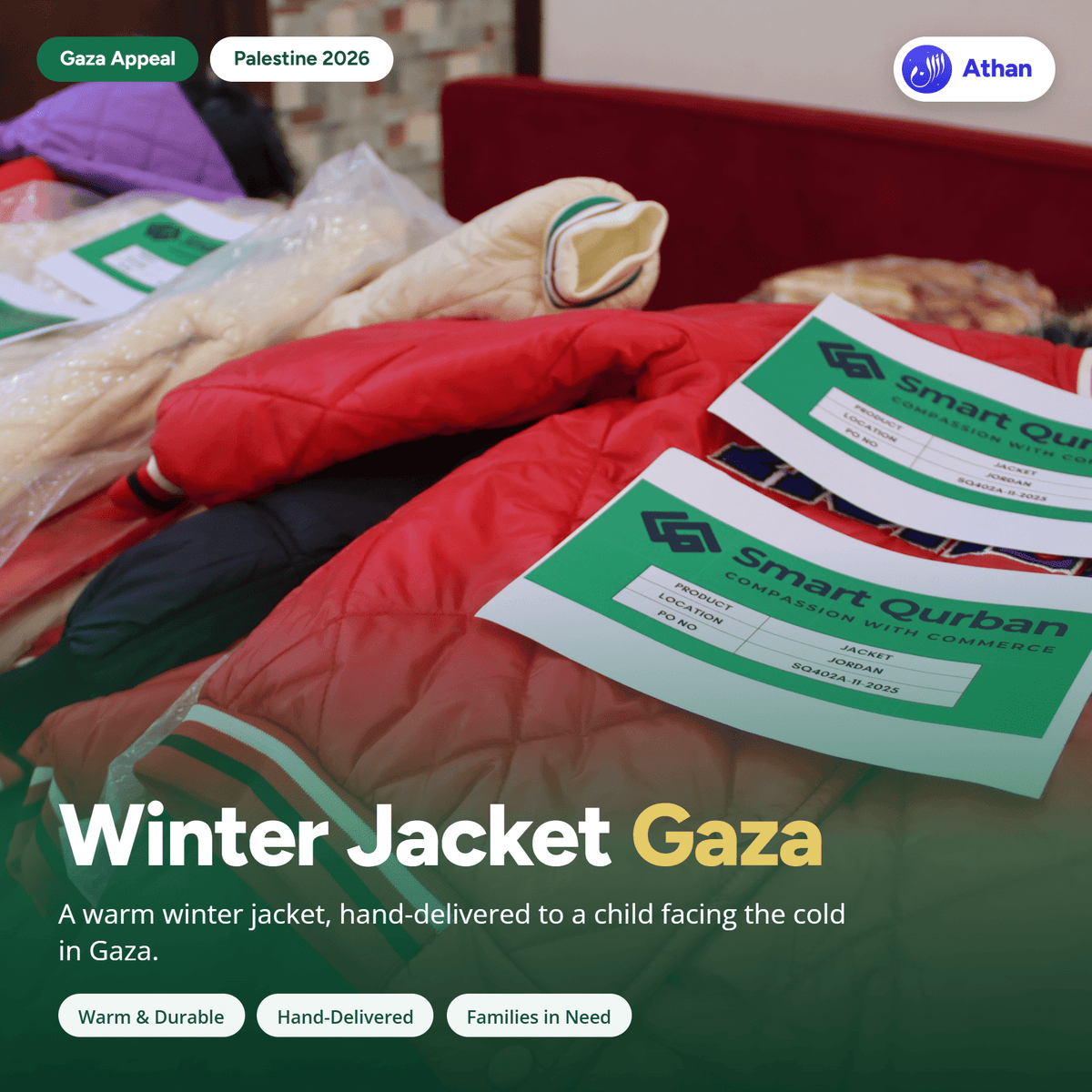 Winter Blanket for Gaza - Qohyrah