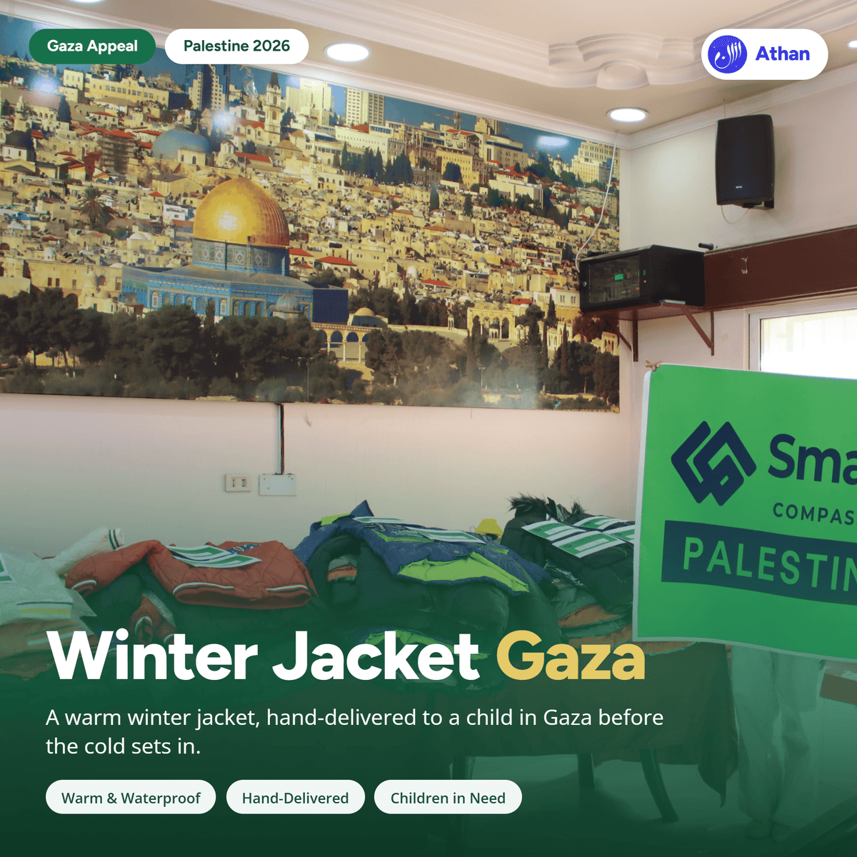 Winter Jacket for Gaza - Qohyrah